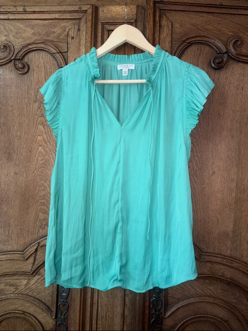 Current Air Margot Pleated Blouse